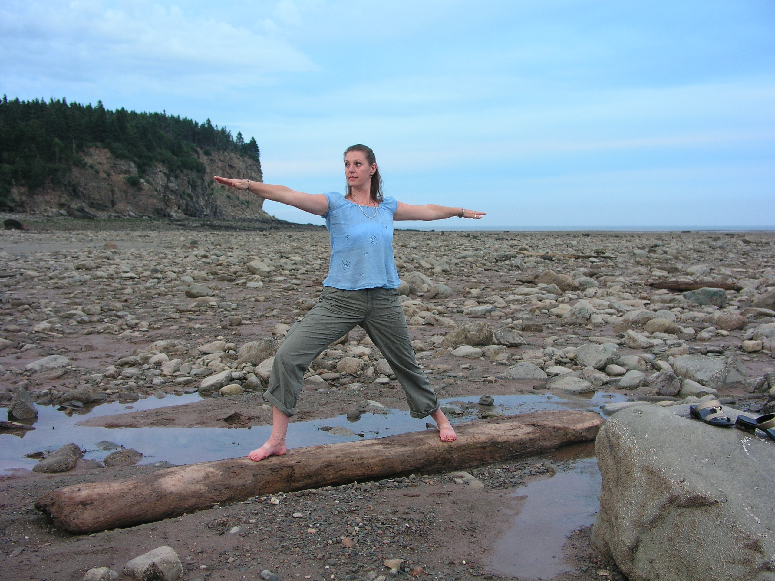 Virabhadrasana (Warrior Pose), Alma New Brunswick