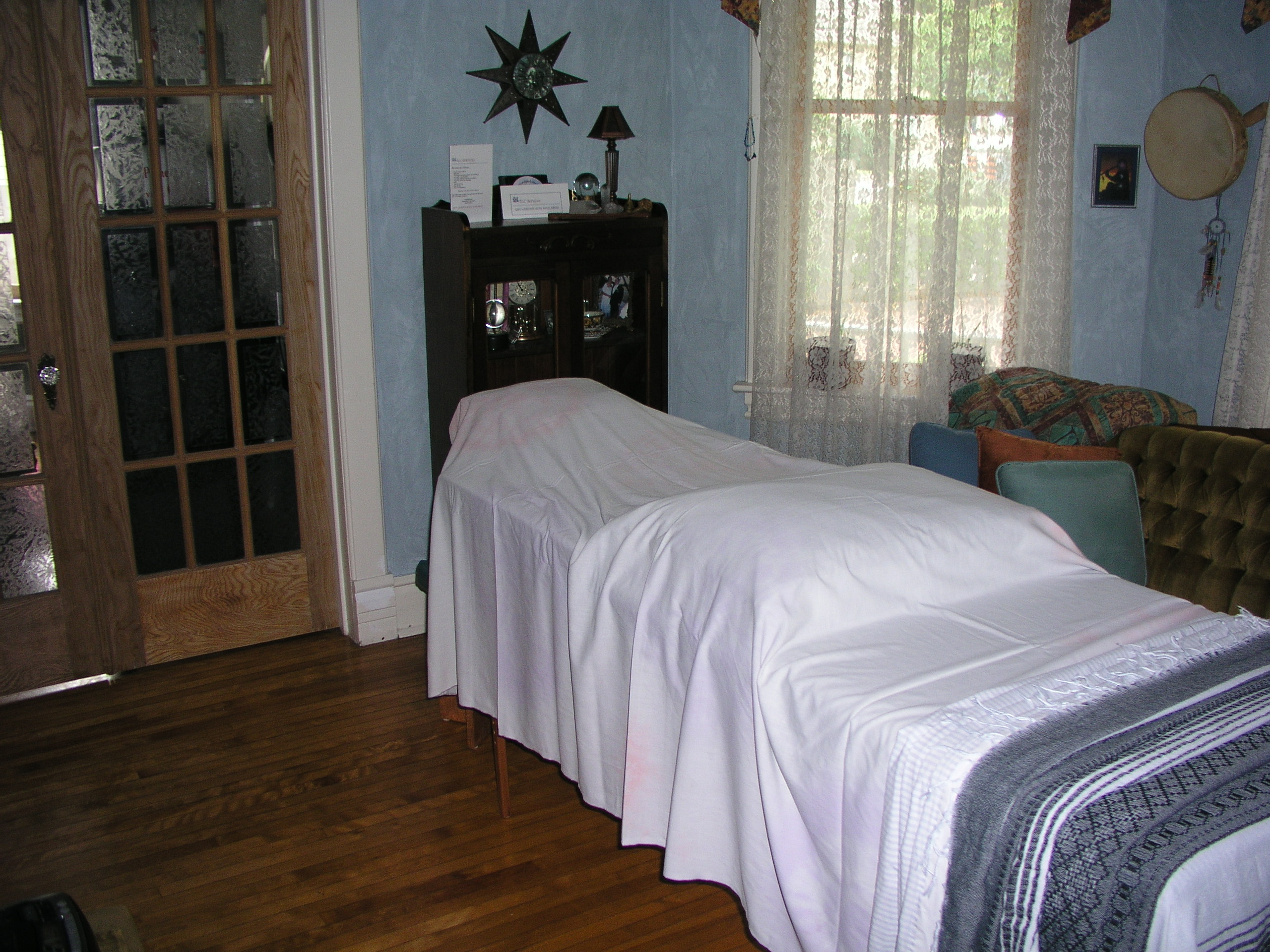 Rejuvenate and Relax in TLC's private treatment room
